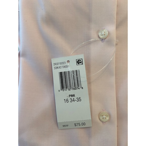 Calvin Klein Men’s Slim-Fit Flex Collar Dress Shirt Size 16* Modern Style M1305 - Picture 4 of 9